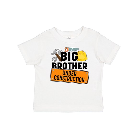 Inktastic Big Brother Under Construction Boys Baby T-Shirt