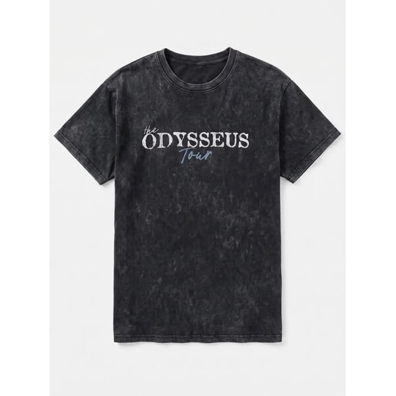 EPIC: The Musical Odysseus Tour Acid Wash Tee Greek Mythology Vintage Graphic Oversized T-Shirt Dark Academia Streetwear