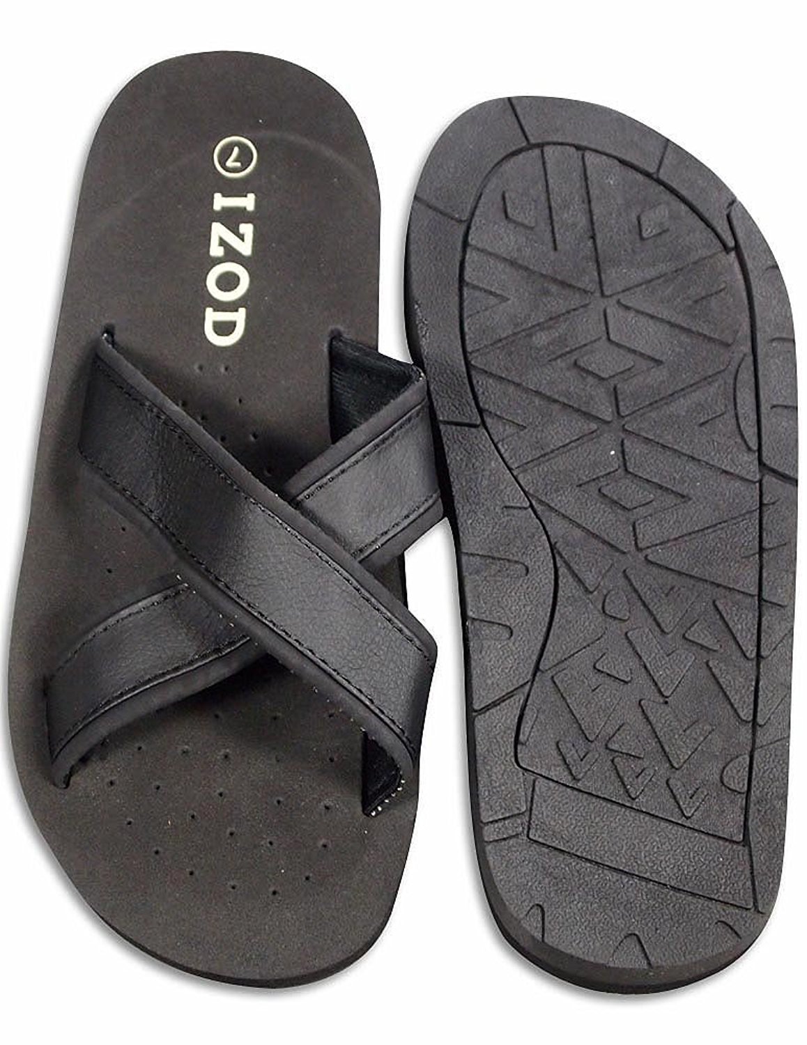 izod mens flip flops