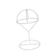 thumbnail image 4 of Exhibidor de gorras, elegante estante de hierro, decoración estable y ligera. Blanco y S, 4 of 9