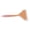 Orange, variant on Riousery Wide Mouth Silicone Cooking Spatula Transparent Two-Color Frying Shovel for Pancake Egg, Orange Spatula Head, 10 inches / 25.4 cm
