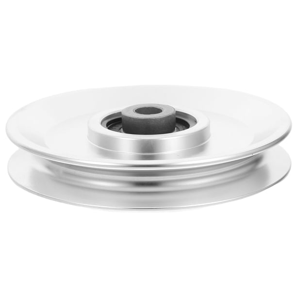 Polea silenciosa universal de aleación de aluminio para equipos de gimnasio, sistema de polea de fitness, polea de entrenamiento de alta resistencia, φ105