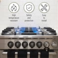 thumbnail image 5 of Stove Knob Safety Covers for Gas Stove and Oven – Child Safety Locks, Baby Proofing, Heat Resistant, Pet Protection(Black 4pack), 5 of 12