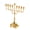 Gold, variant on AOOOWER Menorah Candelabra Hanukkah Gift 9 Branch Hanukkah Menorah Jewish Candle Holders