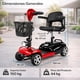 thumbnail image 4 of Silla de ruedas Electrica Nanofort scooter Plegable Rojo, 4 of 5