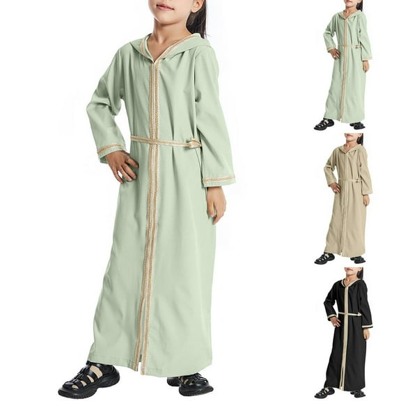 Antinious Girls Frock Dress Toddler Elegant Princess Dress Solid Long Sleeve Hooded Long Dress Casual Dress,Toddler Girls Winter Outer Dress,Kids Party Dress,Black,100