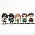 thumbnail image 2 of Neuf, 5 Pcs Tanjiro Kamado Nezuko Zenitsu Inosuke Statue Mini 5 Cm/2 Pouces en PVC de Collection (Type 4), 2 of 6
