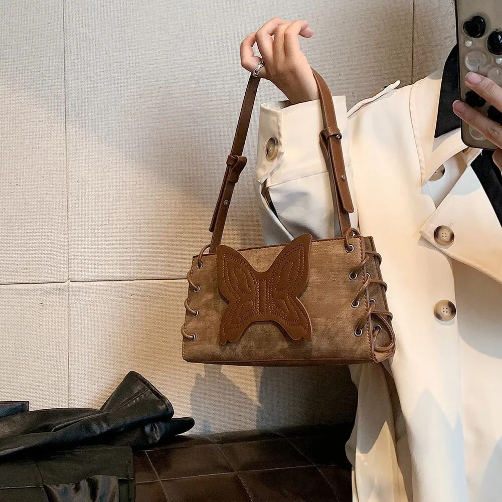 Sac Fourre-Tout Vintage pour Femmes Sac à Main Chic Mode Sac à