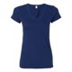 thumbnail image 1 of Fruit of the Loom - Camiseta con cuello en V para mujer (SFJVR) -Admiral BL -L Fruit of the Loom SFJVR, 1 of 1