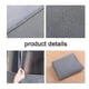thumbnail image 5 of Hanging Garment Bag Garment Bag Organizer Storage with Clear Pvc Windows Garment Rack Cover DustproofGray 60*48*100, 5 of 5