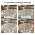 thumbnail image 7 of ODIKA Entry Vintage Way Ornate Distressed Border Classroom Farmhouse Non-Slip Flatwoven for Living Room, Under Sectional, Family, 7 of 7
