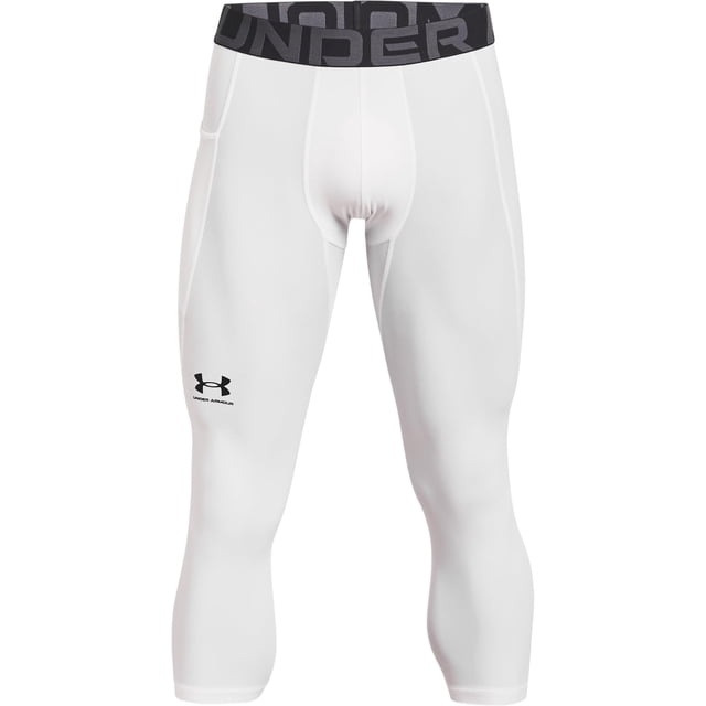 Calzas 3/4 Under Armour HeatGear Blancas Talle 2XL