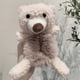 thumbnail image 4 of 2x Hair Ties Cute Bear Cintas de Algodón Esponjosas para Mujeres Y Niñas Té de Mlik beige Yuyangstore Cintas para el pelo, 4 of 7