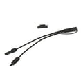 thumbnail image 2 of SAE Solar Extension Cable,  Insulation PVC Casing 105 Heat Resistance Black 10AWG Solar Panel To SAE Adapter Cable  For Automobiles, 2 of 8