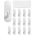 thumbnail image 1 of Ganchos multiusos shaofei 14 ganchos 20 tiras color blanco, 1 of 5