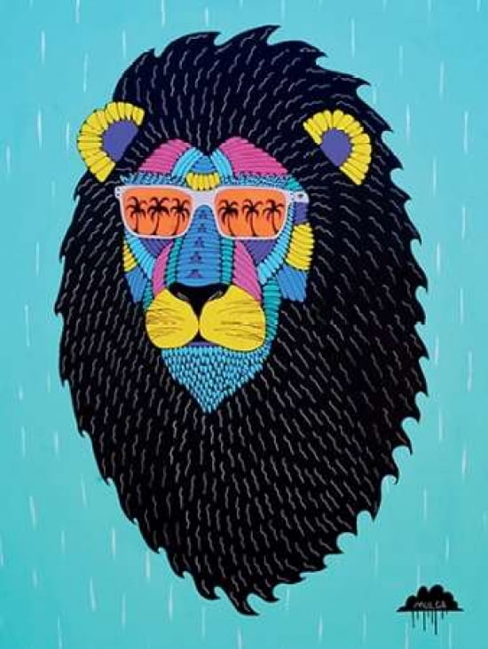 Leroy The Lion Canv