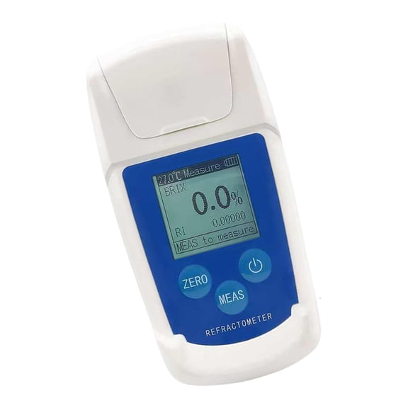 MOMOJIA LCD Digital Sugar Meter Battery Operated Sugar Saccharometry Meter For Measuring The Liquid Sugar Content