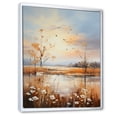 thumbnail image 2 of Designart "Serene Infinite Serenity In Floral Prairies" Prairies Floater Framed Wall Art Prints, 2 of 5