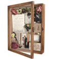 thumbnail image 1 of Vitrina Shadow Box Frame GraduatePro 11x14 carbonizada, 1 of 7