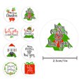 thumbnail image 3 of 500 Uds. Pegatinas de Navidad pegatina de sobre hecha a mano DIY para tienda de portátiles (CH24) JShteea Libre de BPA, 3 of 9
