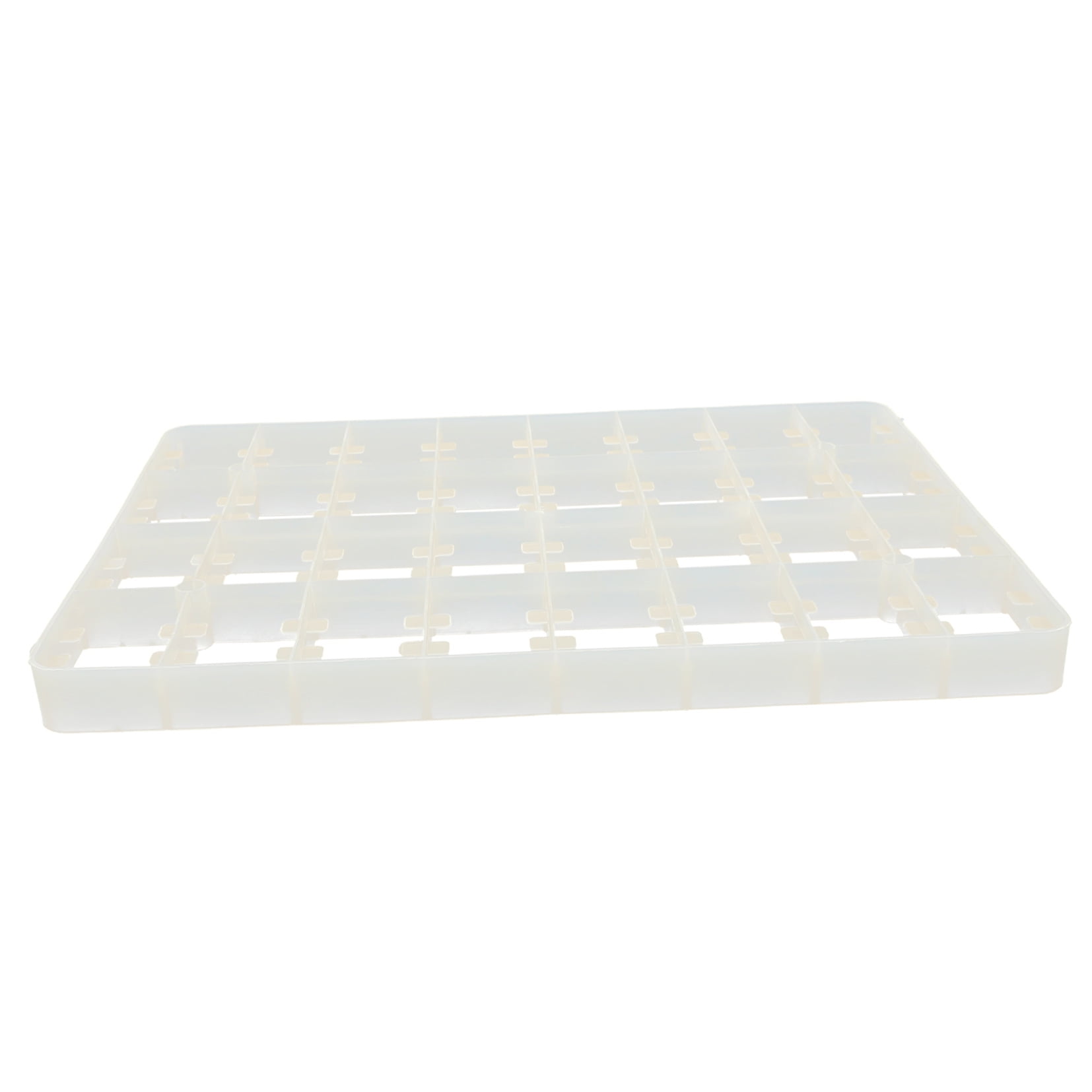 BESTYASH White Egg Holder Tray Reusable Protective Storage for Home Supermarket and Egg Store