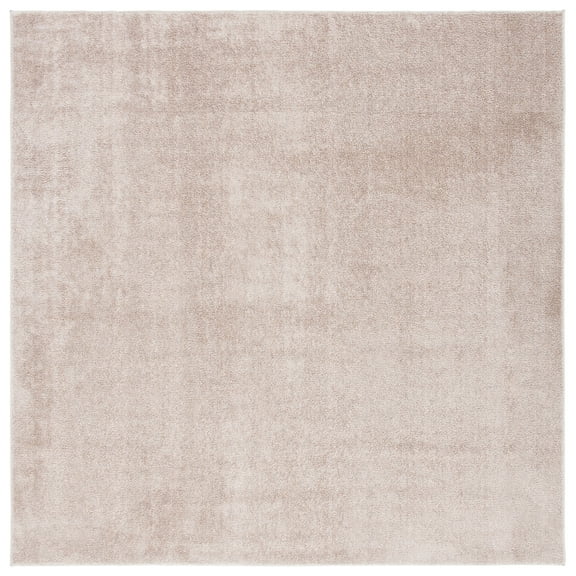 SAFAVIEH Non-Slip Seachlann Solid Area Rug, Taupe, 6'7" x 6'7" Square