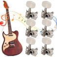 thumbnail image 3 of Afinadores Btafrte cabezales de guitarra 6 Uds 3L 3R Metal para Acústica Folk, 3 of 9