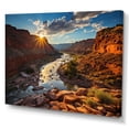 thumbnail image 2 of Designart "Melodic Canyons I" Landscapes Canvas Wall Art, 2 of 5
