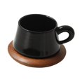 thumbnail image 2 of Taza de café con platillo, taza de café con, regalo de inauguración de la casa, taza de , vajilla de café para cafetería, oficina, fiesta, ca, 2 of 9