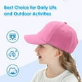 thumbnail image 6 of MAMOWEAR Kids Toddler Baseball Hat Trucker Hat Adjustable Sun Caps for Boys Girls Baby Boys, 6 of 6