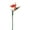 Orange, variant on 1 Pc 32" Real Touch Artificial Bird of Paradise, Faux PU Tropical Flower Long Stem for Tall Floor Vase Home Decor, Orange