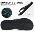 thumbnail image 5 of Ecetana Flip Flops for Women Thong Sandals Non-Slip Lightweight Beach Sandals for Summer, 5 of 8