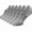 Gray, variant on Babcutegg Men's 6 Pack Low Cut Athletic Socks Cushioned Breathable Cotton Moisture Wicking Running Socks Gray Size Free Size