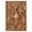 Brown, variant on Fnova 3'x5' Boho Western Washable Rug, Low-Pile Aztec Non-Slip Area Rug Dining Carpet, Oeko-Tex Certified, Brown
