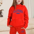 thumbnail image 2 of Ocean Graphic 2-Piece Sweatsuit for Child Toddler Boys Girls, Pullover Hoodie and Sweatpants Tracksuit Set, Hooded Jogging Outfit Clothing, 2 of 4