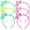 Crown, variant on 6 Colors Glow in the Dark Headbands, Plastic Light Up Hair Band Crowns Luminous Headband For Girls Party Headbands