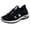 Black, variant on Orthopedic Walking Shoes for Women Breathable Mesh Slip on Wide Shoes Arch Support Lightweight Antislip Casual Sneakers Black Size 8.5
