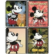 Disney Mickey Mouse 1 Subject Spiral Notebook, 80 Sheets, Wide Ruled, Color Choice Will Vary