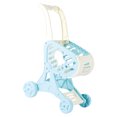thumbnail image 3 of Carrito de compras para niños, juguete de supermercado, juego de simulación de compras, color azul, 3 of 12
