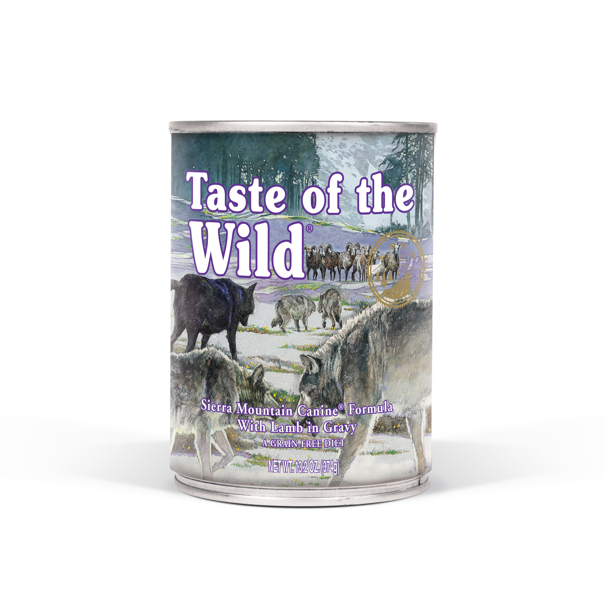 Taste of the Wild Sierra Mountain GrainFree Wet Canned Dog Food with