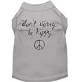 thumbnail image 4 of Pet Dog  Cat Shirt Screen Printed, "Don't Worry, Be Hippy", 4 of 10