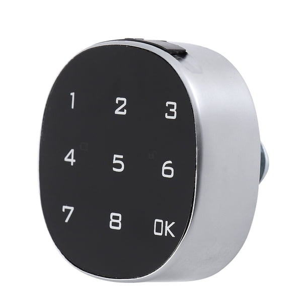 EeaseMX Kit de cerradura electrónica para gabinete, cerradura con teclado táctil digital, cerradura de puerta sin llave y sin batería