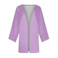 thumbnail image 5 of Women'S Cardigans,Lightweight Front Open Cardigan For Women Summer Clearance,Open Front Breathable Cardigans,Womens Summer Fall Solid Color Cardigan Long Sleeve Loose Cover Up Casual Blouse Tops, 5 of 5