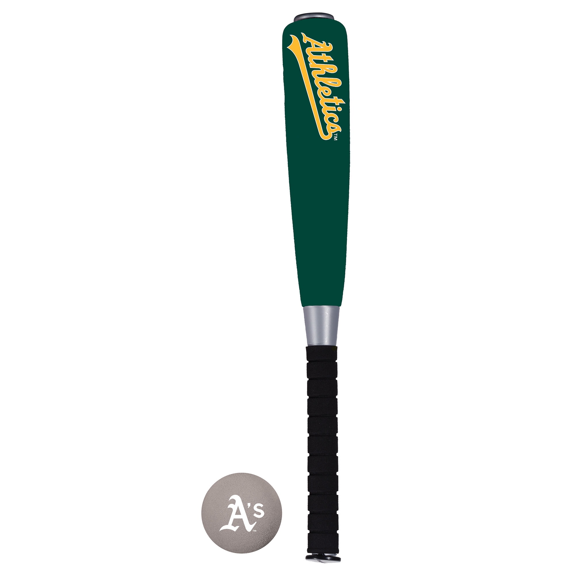 MLB Oakland Athletics Franklin Sports 21&#34; Jumbo Foam Bat &#38; Ball Set