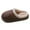 Coffee, variant on Platform Fuzzy Slippers for Women Men Indoor and Outdoor Fleece Lined Cloud Pillow Suede Couples House Shoes