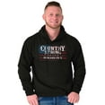 thumbnail image 2 of Country Strong Forever Free American Hoodie Sweatshirt Women Men Brisco Brands S, 2 of 2