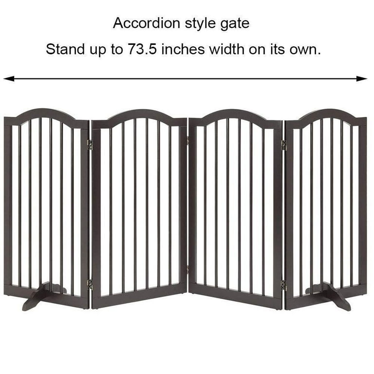 Freestanding foldable pet gate discount