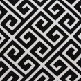 thumbnail image 3 of Parkland Collection Cameo 20x20" Greek Key Cotton Throw Pillow in Black/White, 3 of 6