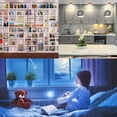 thumbnail image 4 of Led spotlight 6 pcs with 2 remotes rgb design white, 4 of 5