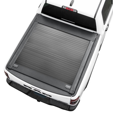 Syneticusa Aluminum Retractable Hard Tonneau Cover for 2015-2024 Colorado/Canyon 5ft Bed